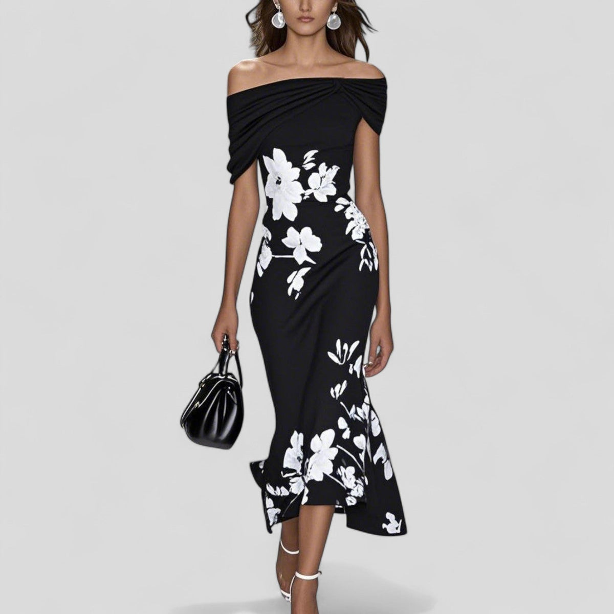 Serena Floral Midi
