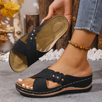 Lena Orthopedic Wedge Sandals
