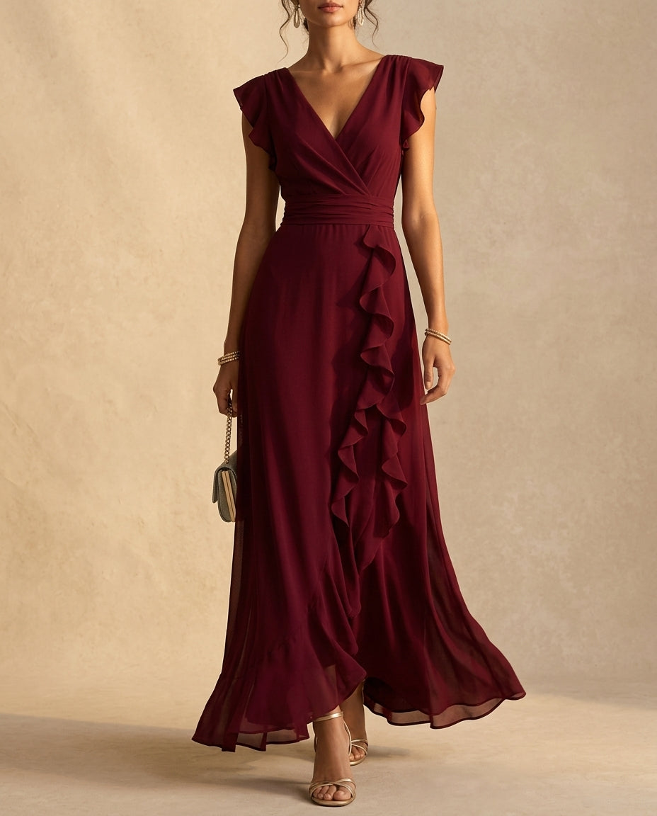 Vivienne Ruffle Maxi