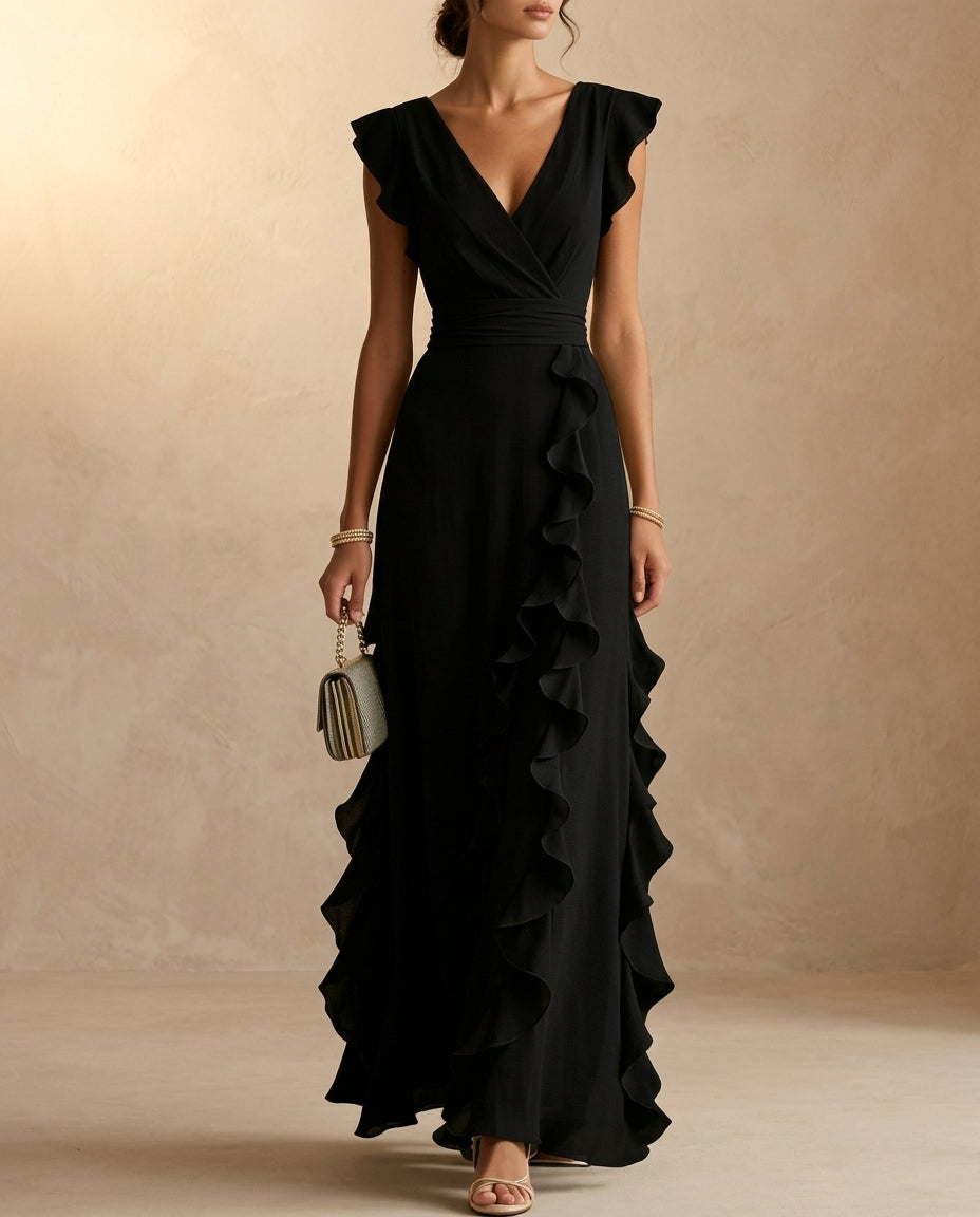 Vivienne Ruffle Maxi