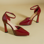 Greta Ankle Strap Heel