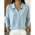 Margot | Collared Knit Pullover