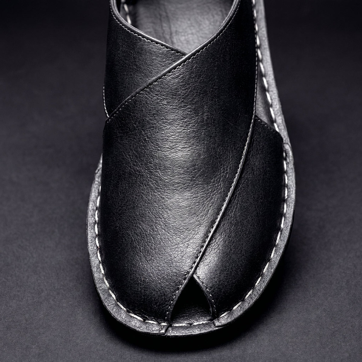 Leon Leather Mules