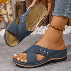 Lena Orthopedic Wedge Sandals