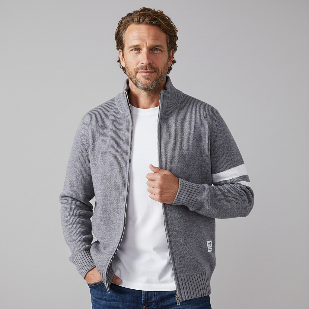 Men's Nolan Knit Zip Sweater
