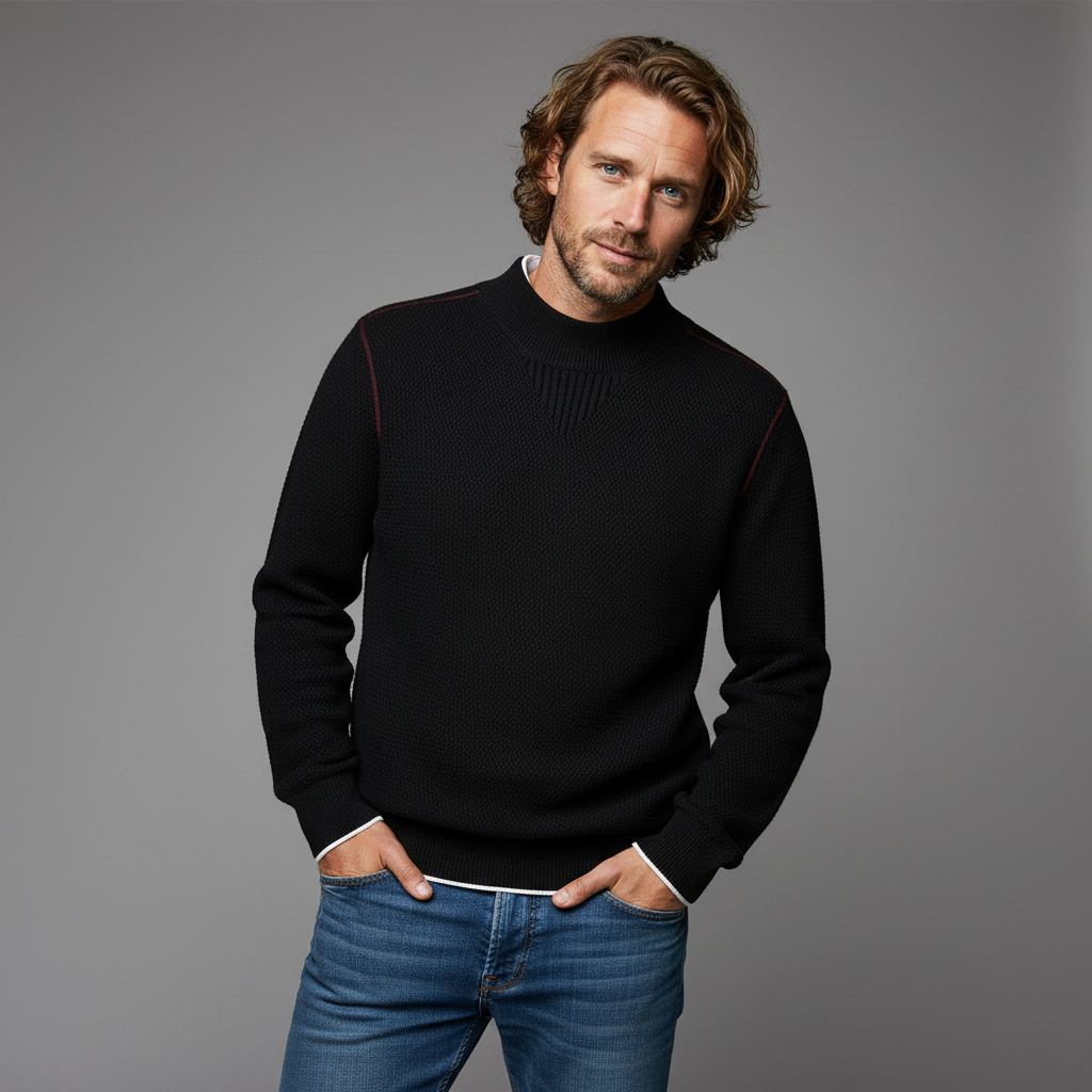 Caldwell Textured Knit Sweater
