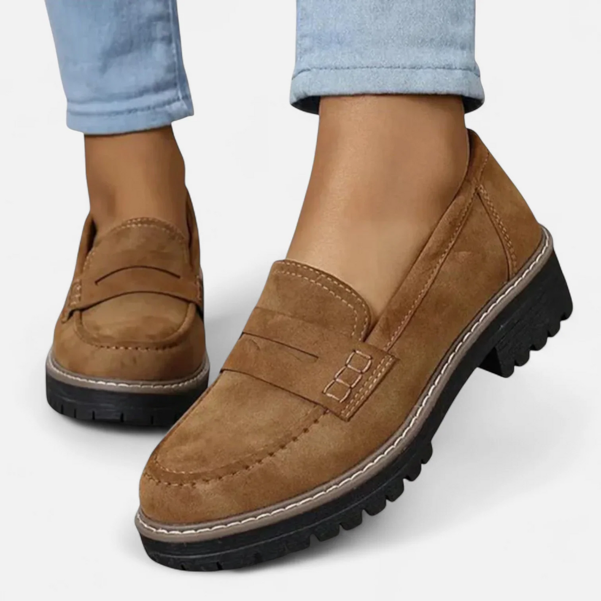 Sloane | Orthopedic Heeled Loafers