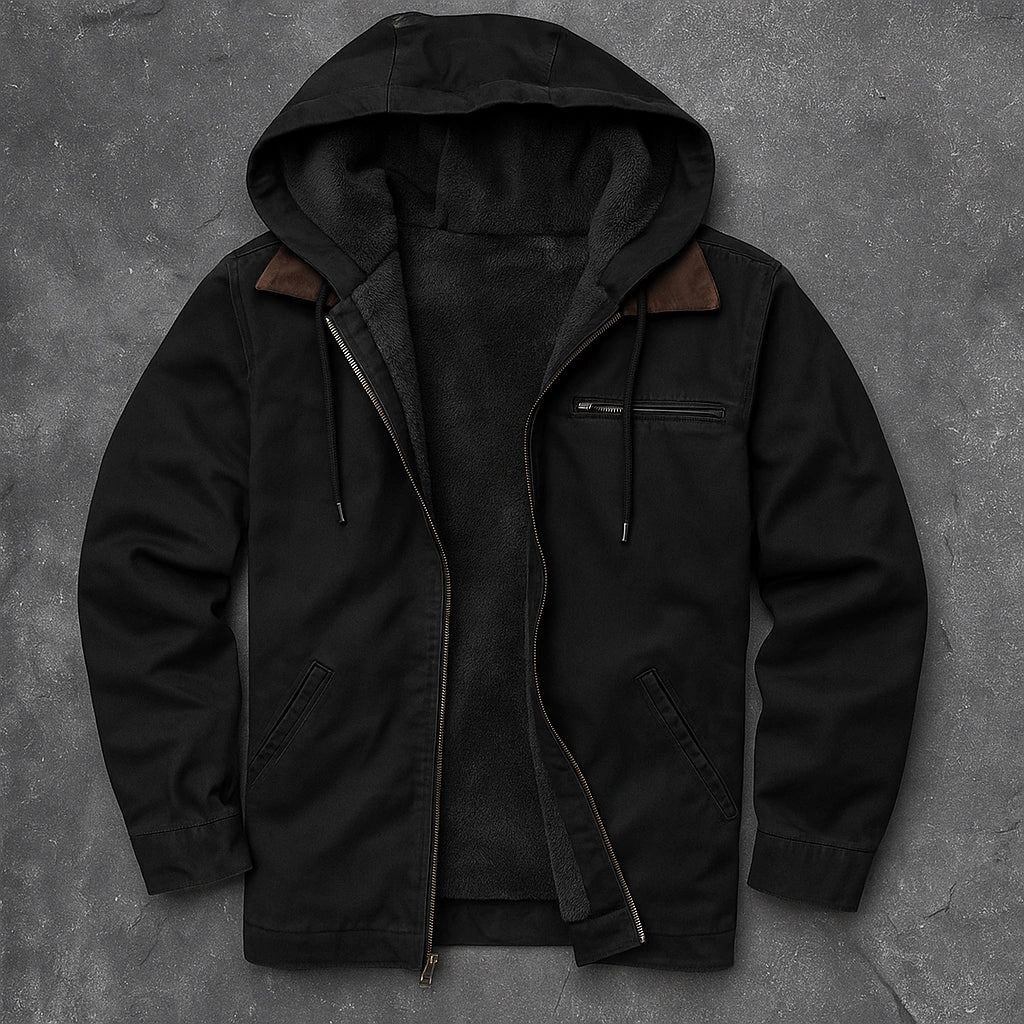 Hollis Hooded Canvas Jacket