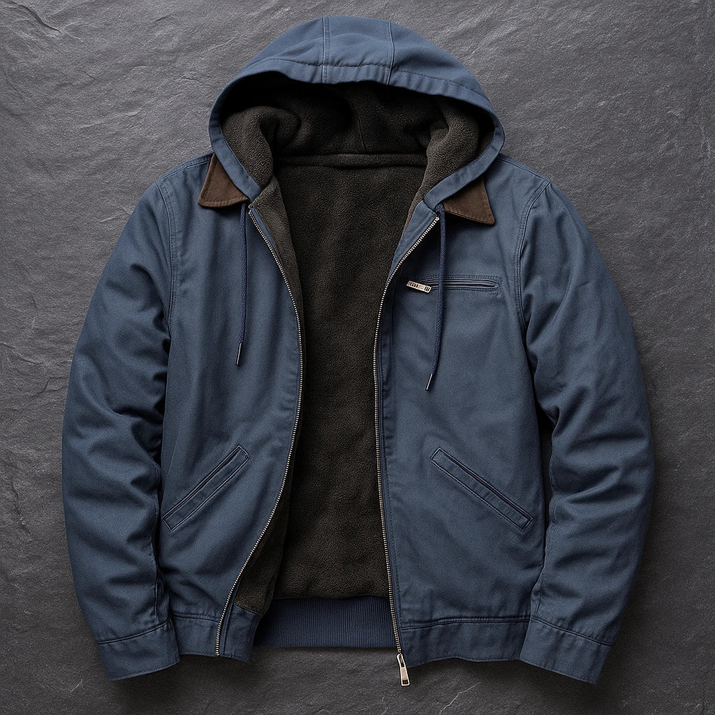 Hollis Hooded Canvas Jacket
