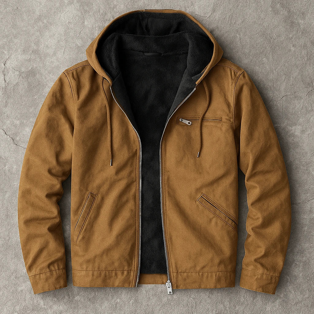 Hollis Hooded Canvas Jacket
