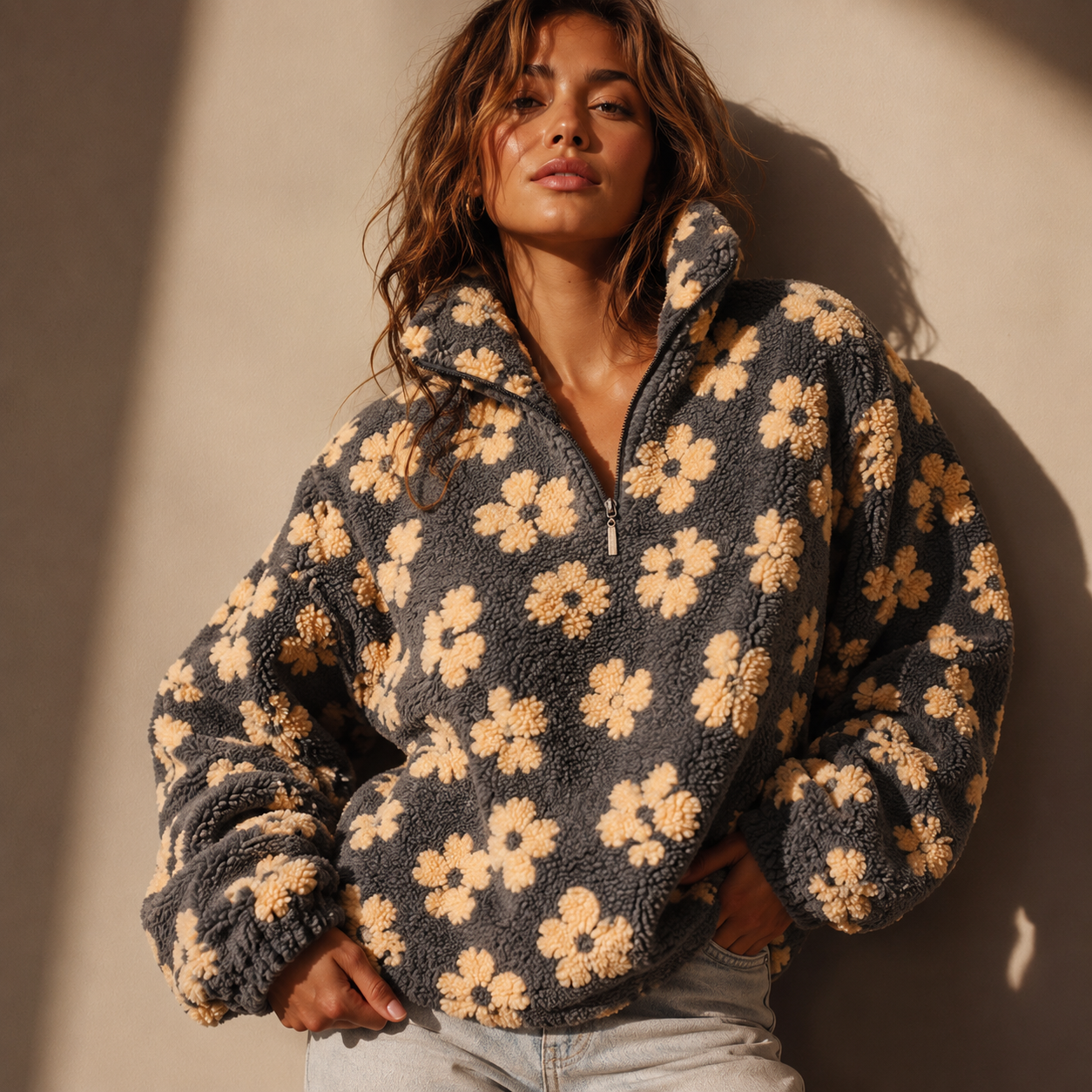 Willow Flora Pullover